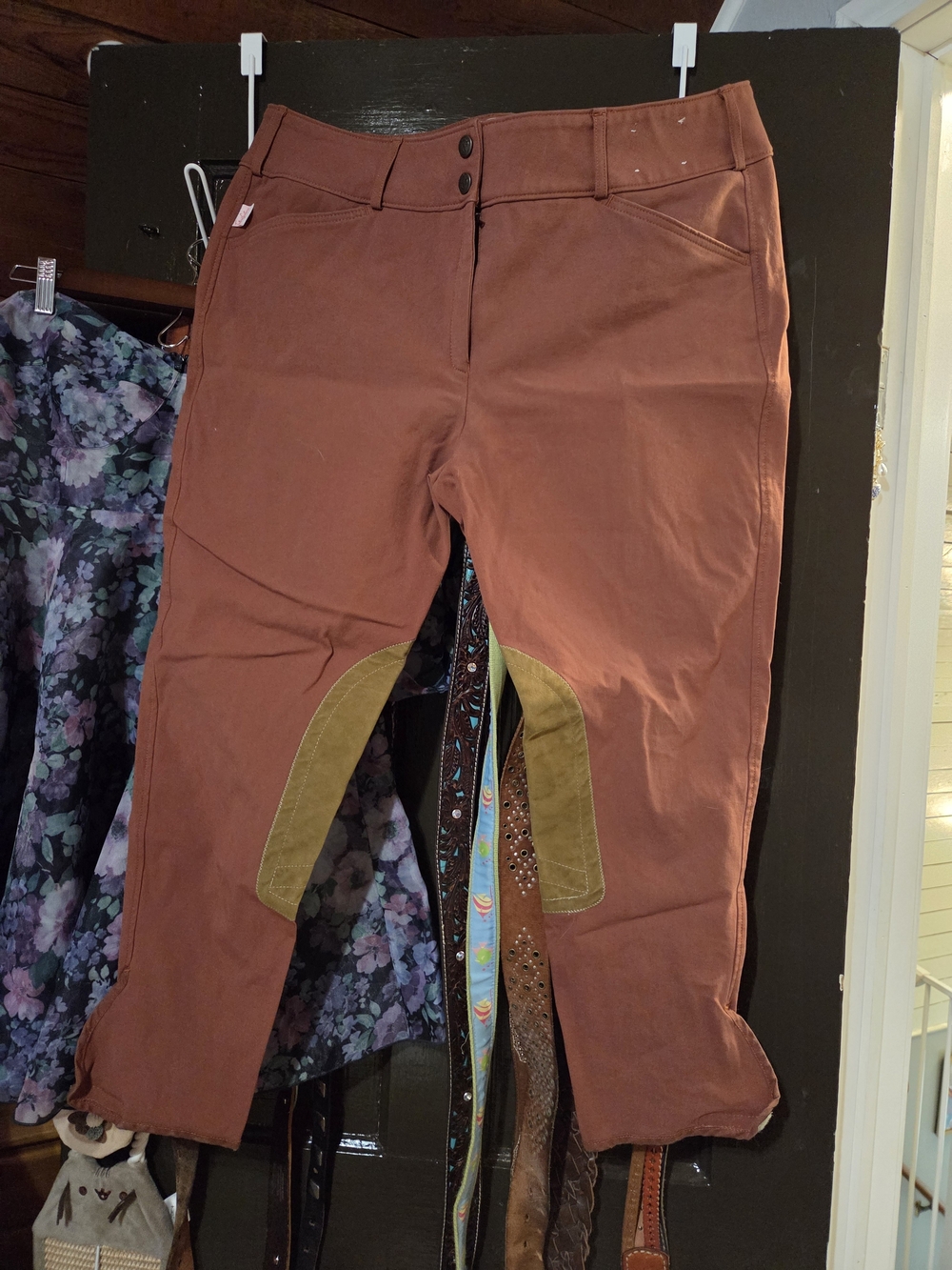 Tailored Sportsman Rust Knee Patch Breeches